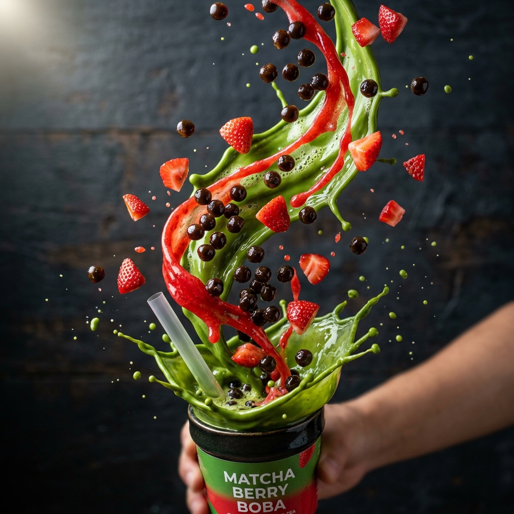 Strawberry Matcha
