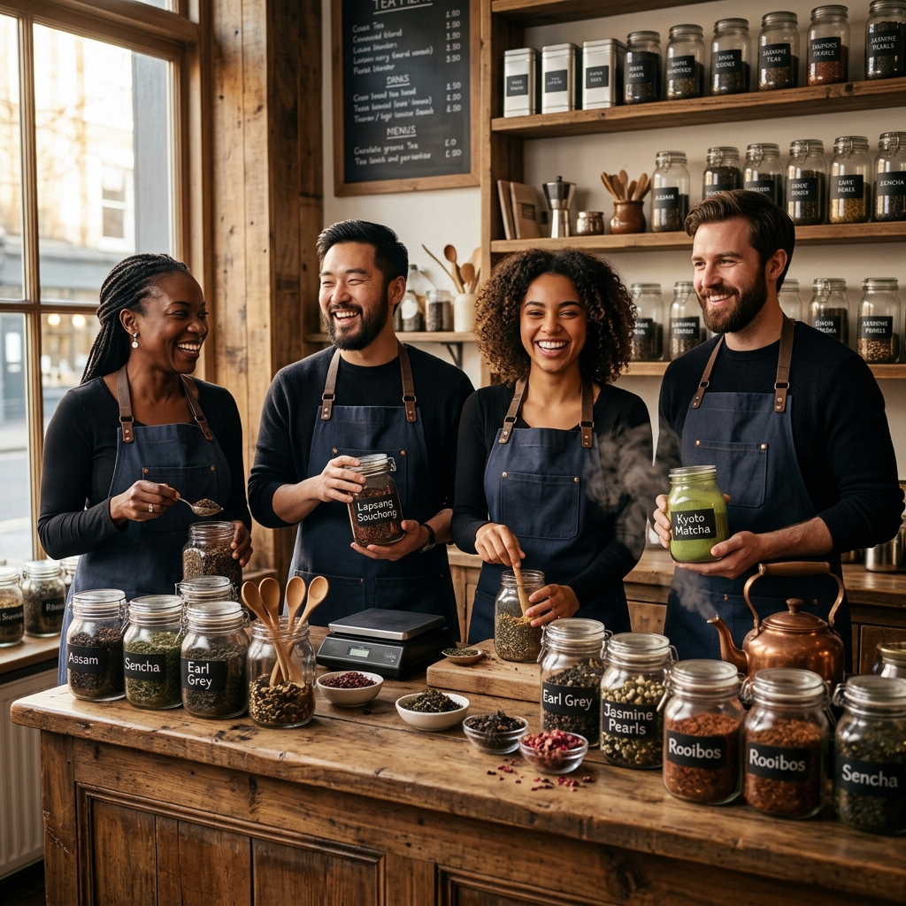 Aaron's Tea Company Team